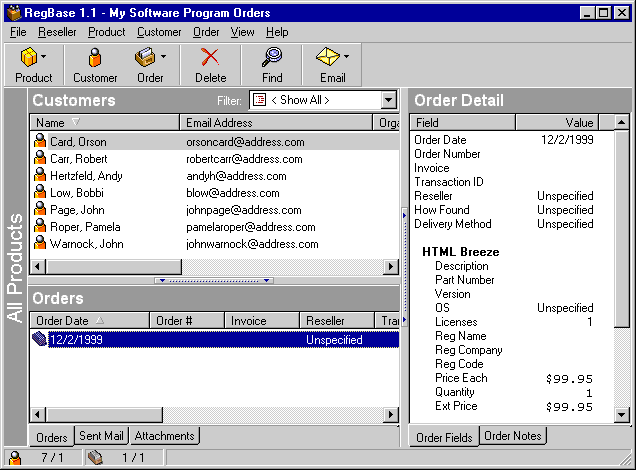 RegBase Screenshot